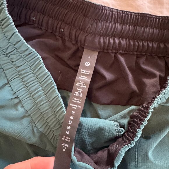 Lululemon Stretch Ripstop Short 8" Green - Picture 10 of 10